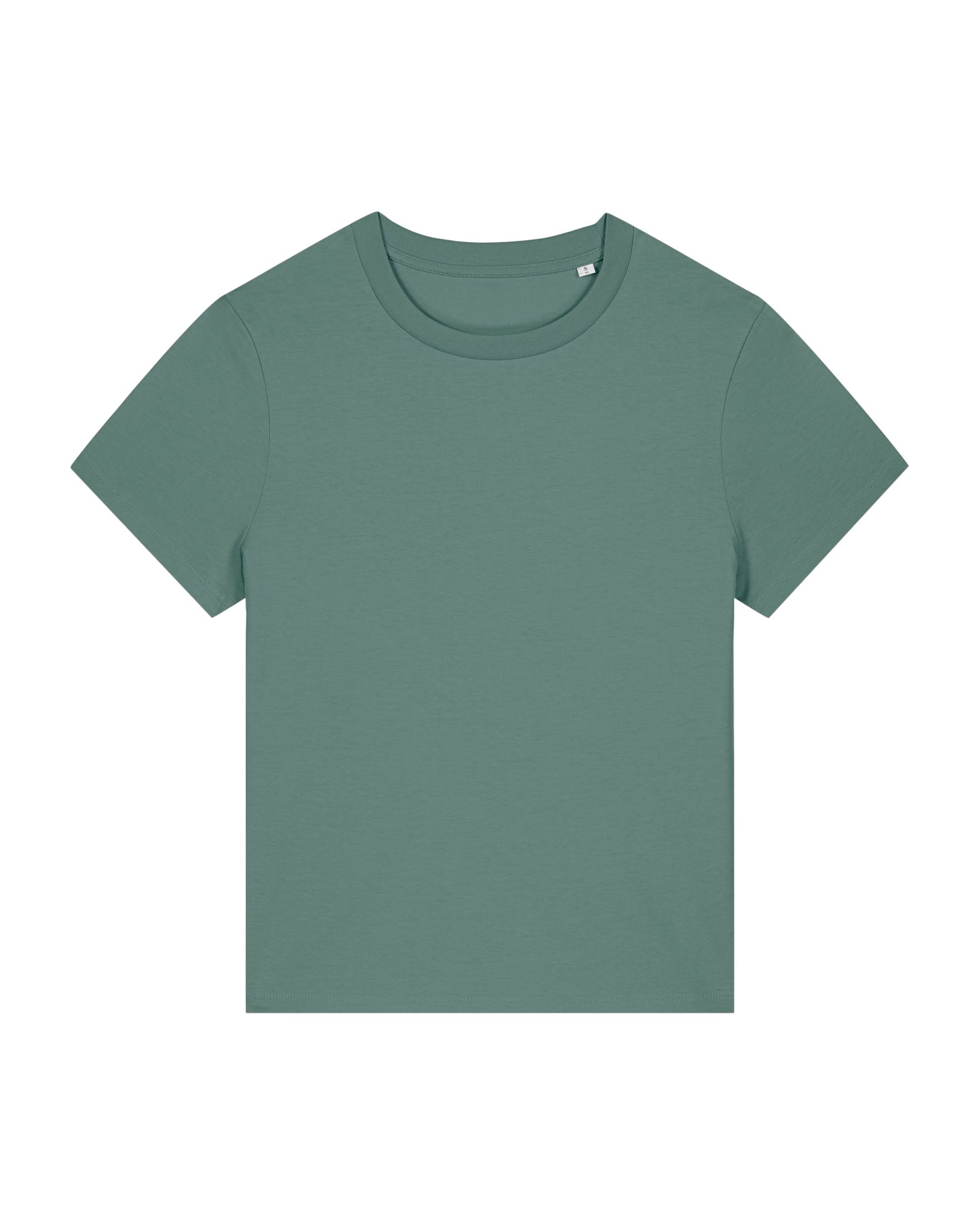 172 Camiseta mujer corte estándar 180gms 100% algodón orgánico 🌿