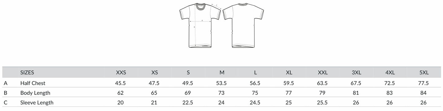 169 Camiseta corte estándar 180gms 100% algodón orgánico🌿